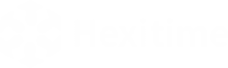 Hexitime logo grayscale